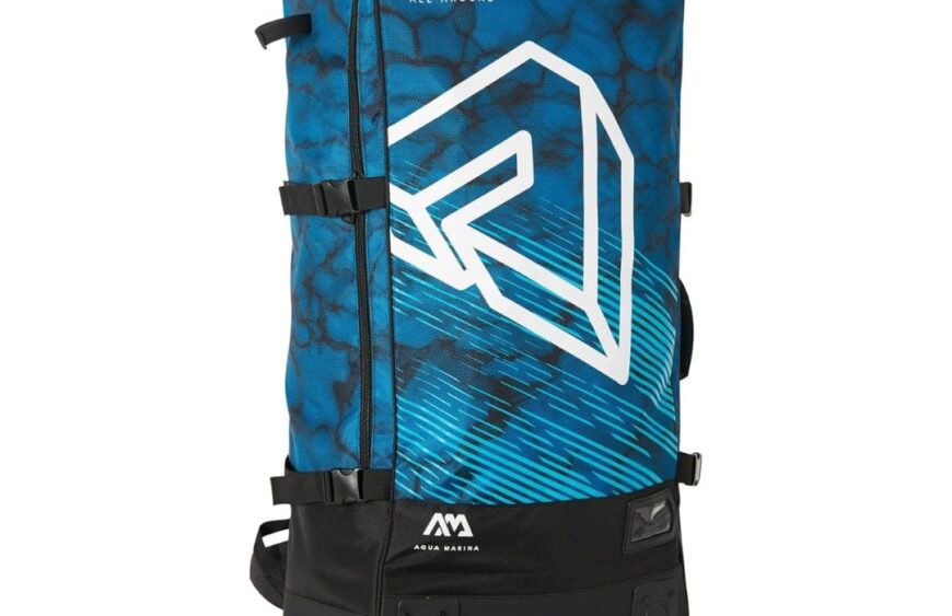 SUP-táska Aqua Marina Premium 90L és gurulós hátizsák