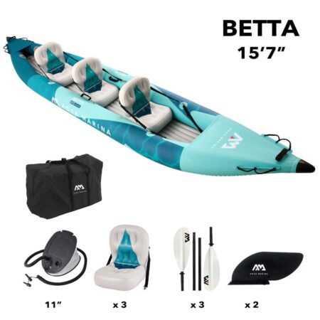 Aqua Marina Betta-475 felfújható kajak három személyre