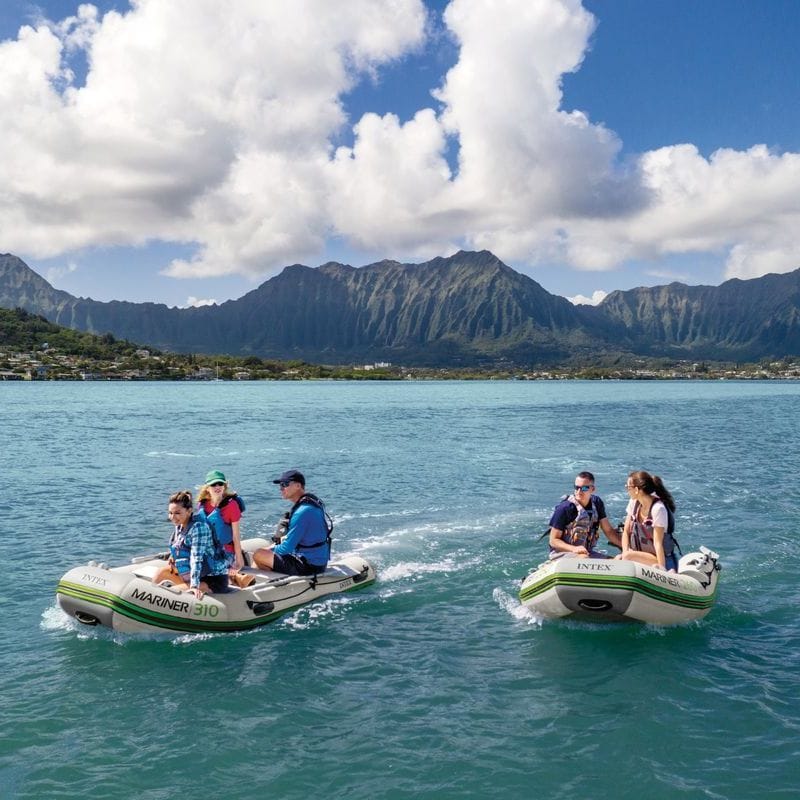 Intex Mariner 310 transom