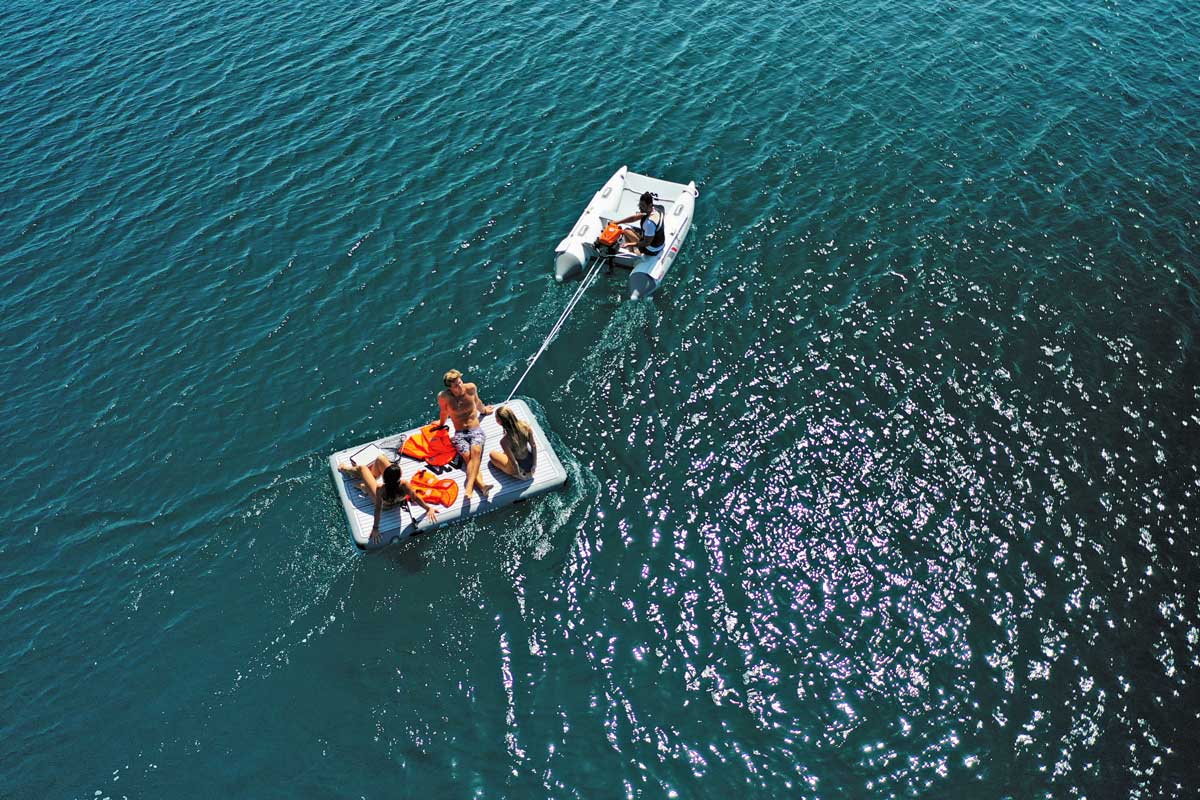 Aqua Marina ISLAND PLUS 8'2" BT-I250P felfújható vízi platform